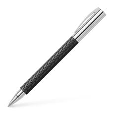 Faber-Castell - Ambition 3D Leaves rollerball, black