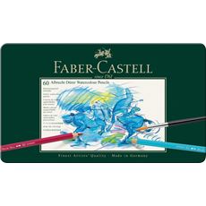 Faber-Castell - Estojo Metálico - 60 Cores - Aquarelável Albrecht Dürer