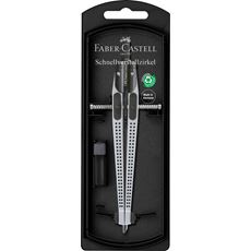 Faber-Castell - Grip quick-set compass, silver