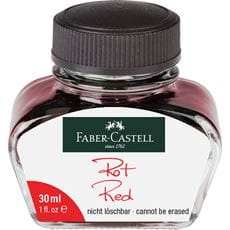 Faber-Castell - Ink bottle, 30 ml, ink red
