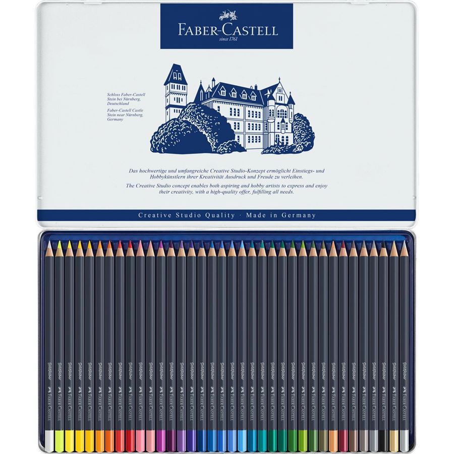 Faber-Castell - Lápis de Cor Goldfaber Permanente 36 Cores