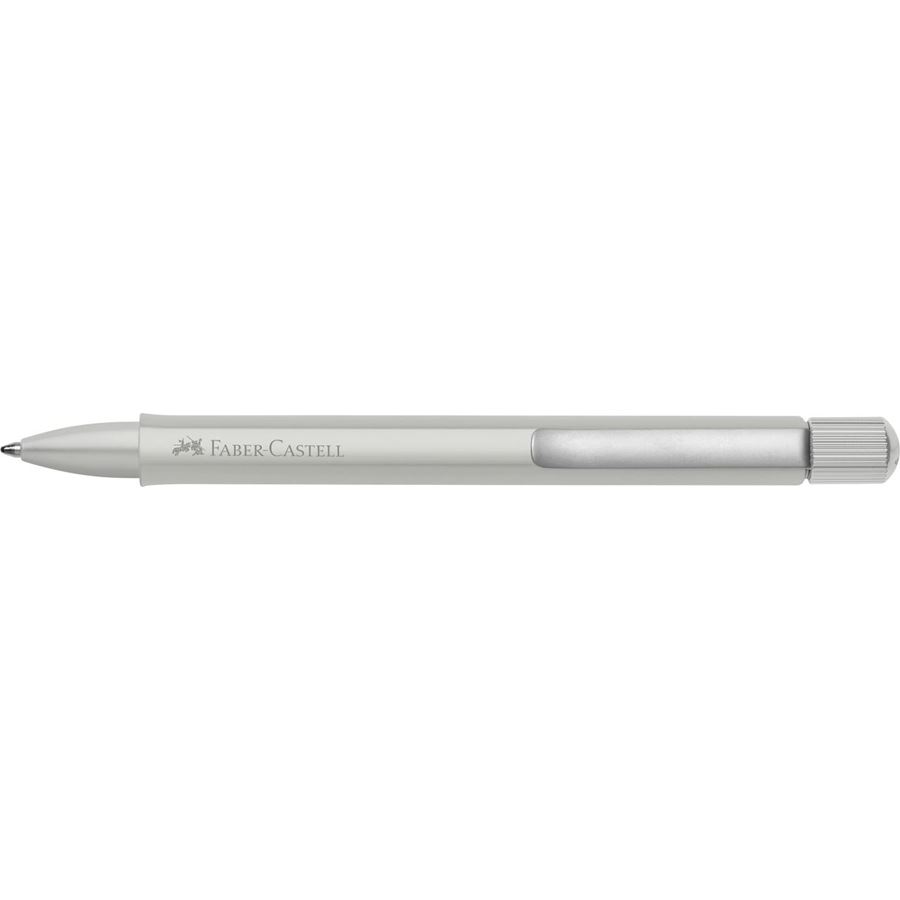 Faber-Castell - Ballpoint pen Hexo silver matt