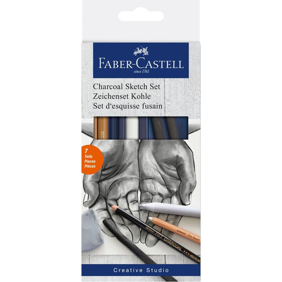 Faber-Castell - Carvão Sketch Set