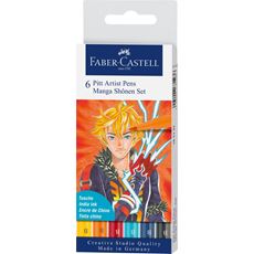 Faber-Castell - CS Manga Shonen Set est. Can. Art. 6 c.
