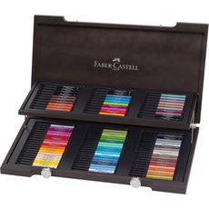 Faber-Castell - Estojo Especial de Canetas Artísticas Pitt - 90 peças