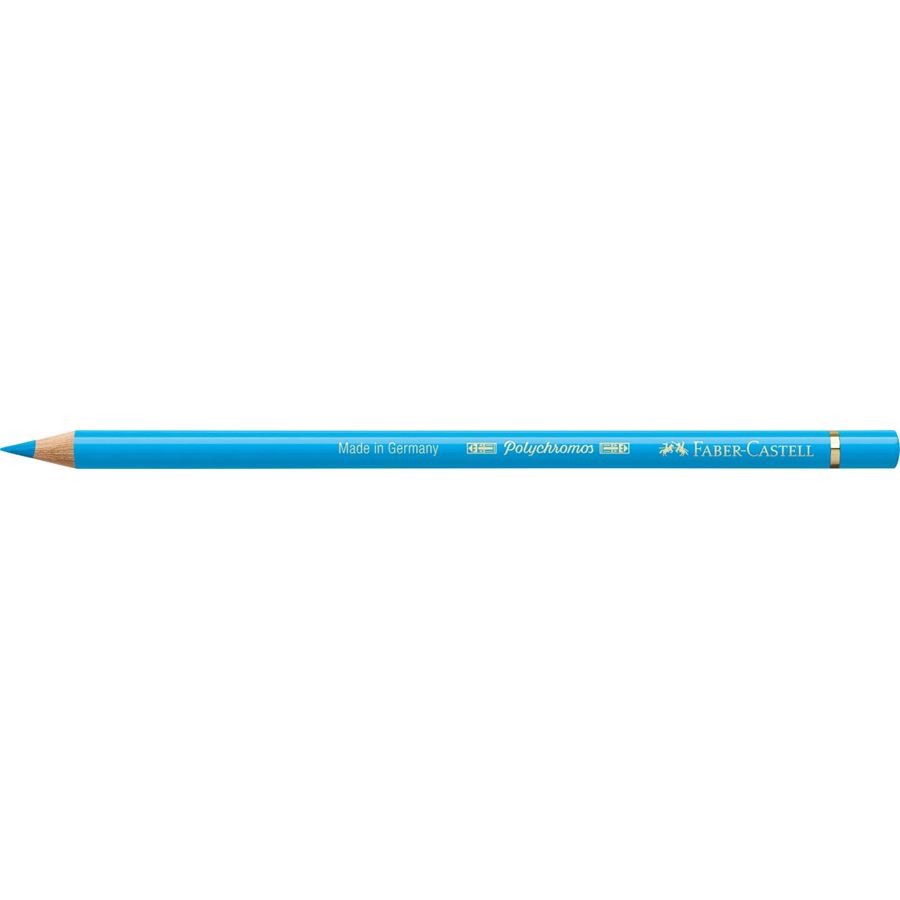 Faber-Castell - Lápis Polychromos Azul Ftalico Claro 145