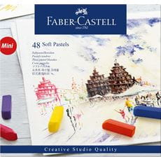 Faber-Castell - Estojo com 48 Cores de Pastel Seco - Bastões Curtos