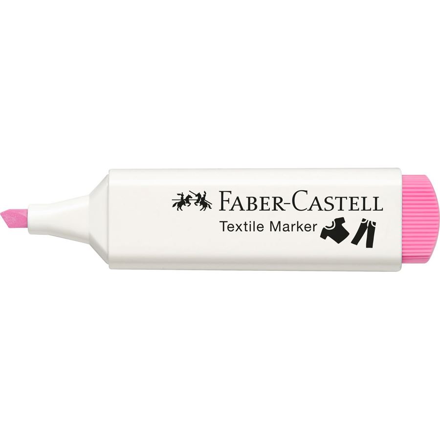 Faber-Castell - Textile Marker sweet pink