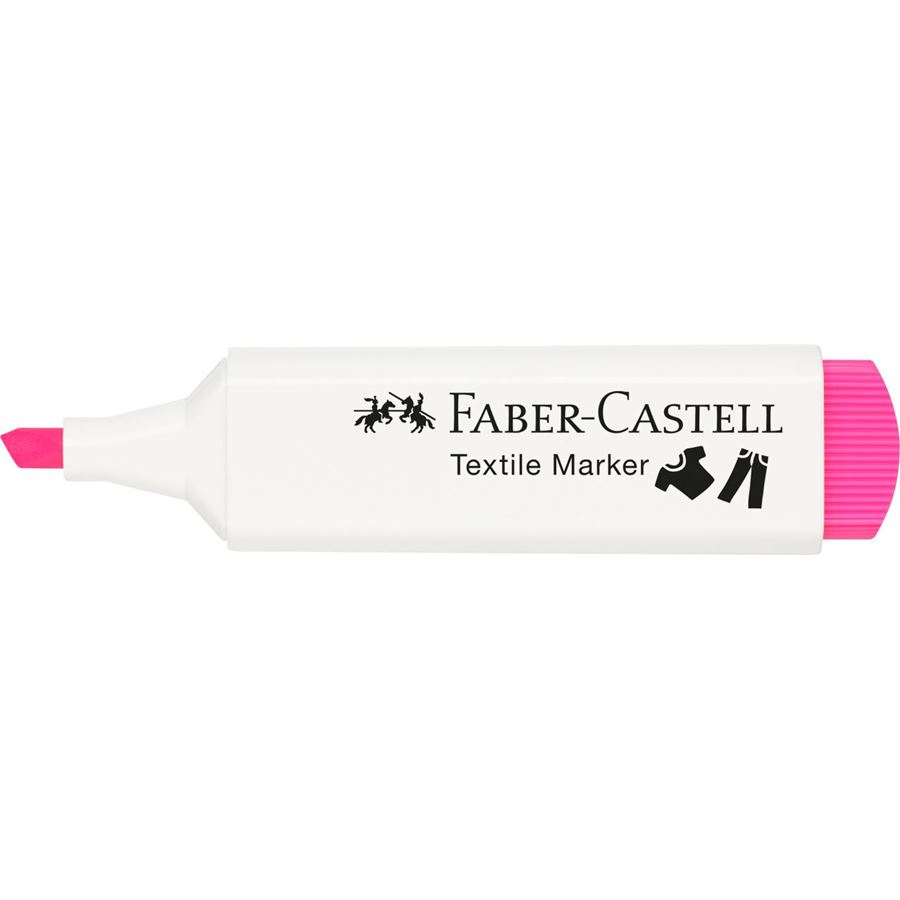 Faber-Castell - Textile Marker neon pink